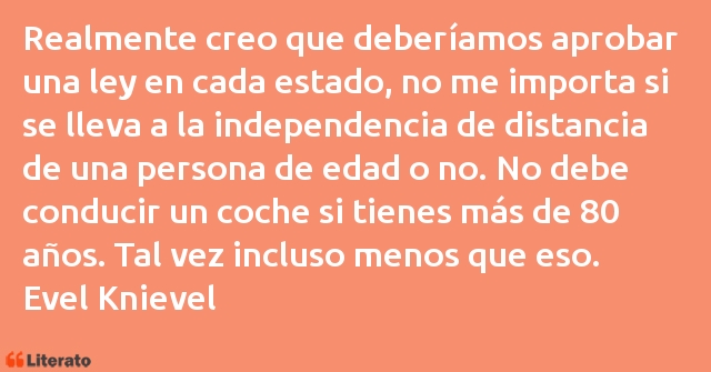 Frases de Evel Knievel