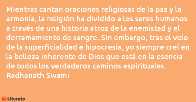 Frases de Radhanath Swami