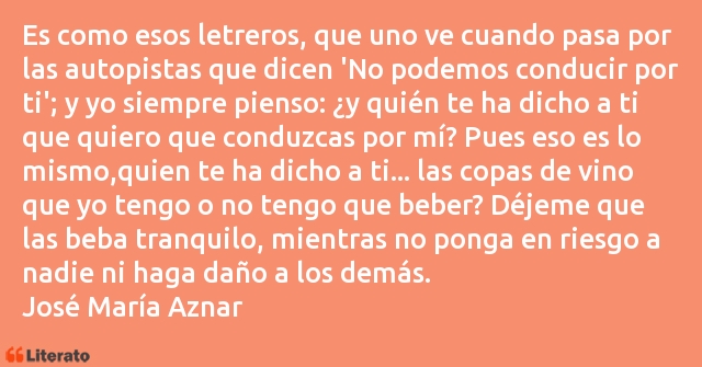 Frases de José María Aznar