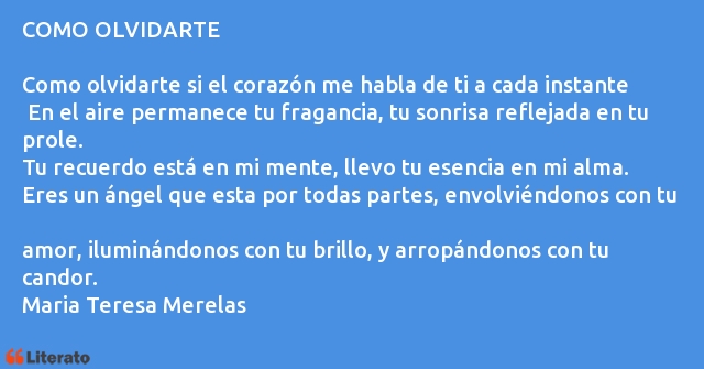 Frases de Maria Teresa Merelas
