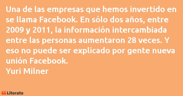 Frases de Yuri Milner