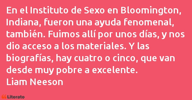 Frases de Liam Neeson