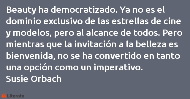 Frases de Susie Orbach