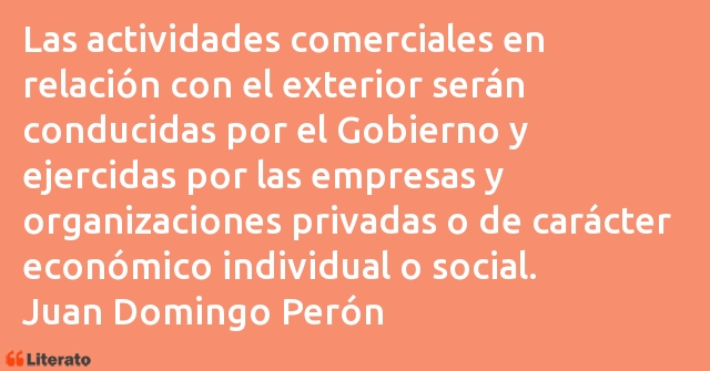 Frases de Juan Domingo Perón