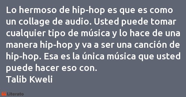 Frases de Talib Kweli