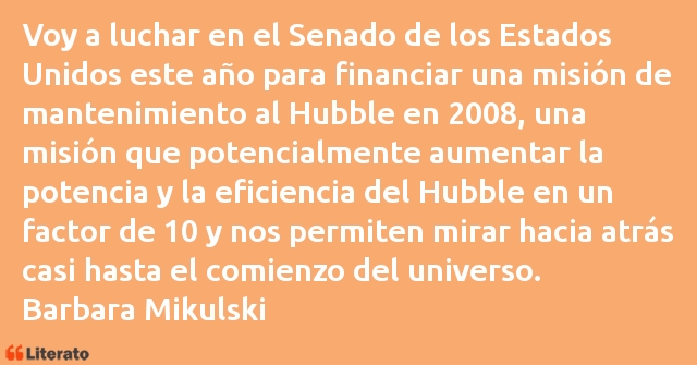 Frases de Barbara Mikulski