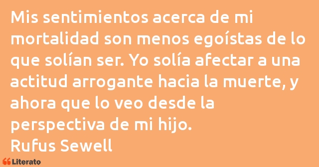 Frases de Rufus Sewell