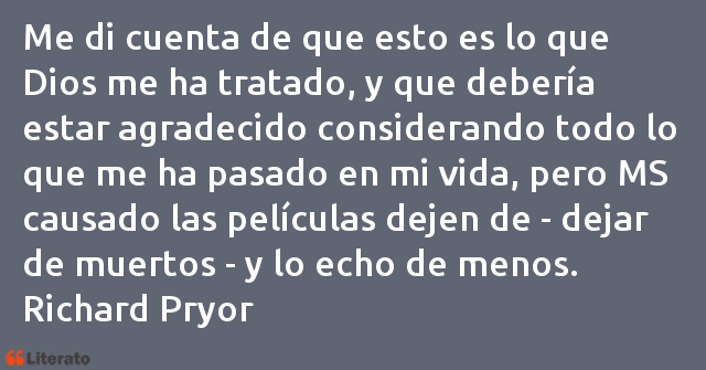 Frases de Richard Pryor