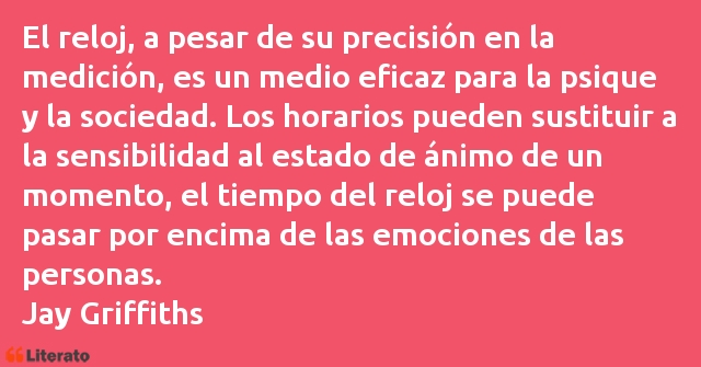 Frases de Jay Griffiths