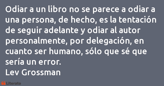 Frases de Lev Grossman