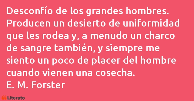 Frases de Edward Morgan Forster