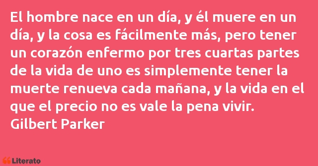 Frases de Gilbert Parker