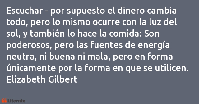 Frases de Elizabeth Gilbert