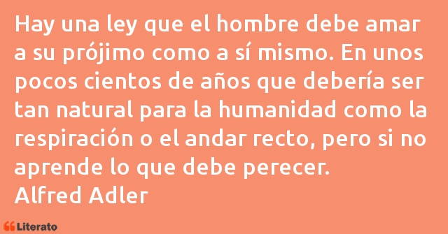 Frases de Alfred Adler