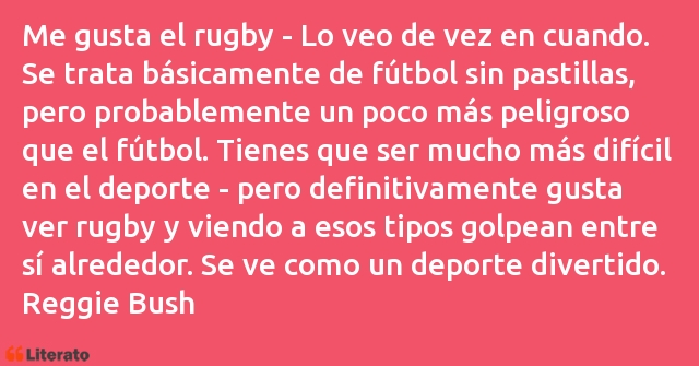 Frases de Reggie Bush