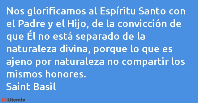 Frases de Saint Basil