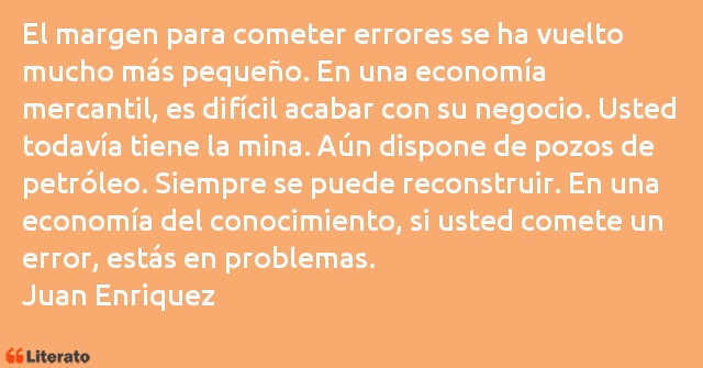 Frases de Juan Enriquez