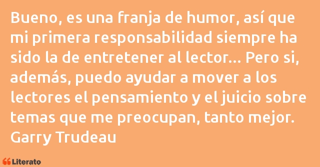 Frases de Garry Trudeau