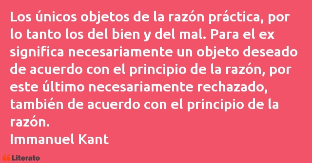 Frases de Immanuel Kant