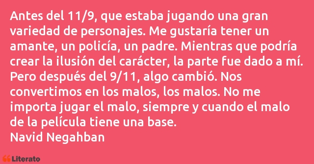 Frases de Navid Negahban