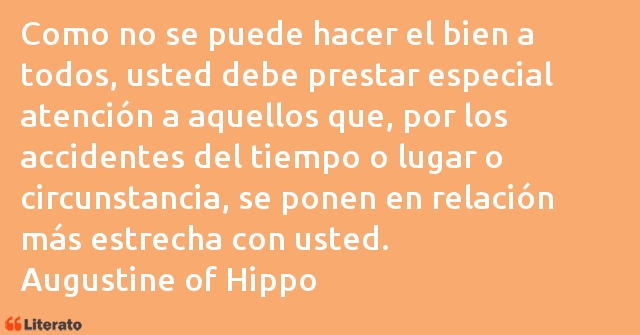 Frases de Augustine of Hippo