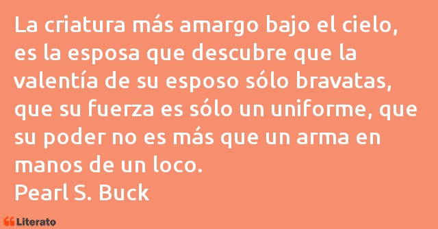 Frases de Pearl S. Buck