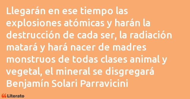 Frases de Benjamín Solari Parravicini