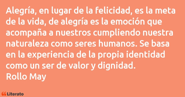 Frases de Rollo May