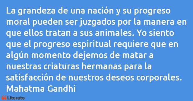 Frases de Mahatma Gandhi