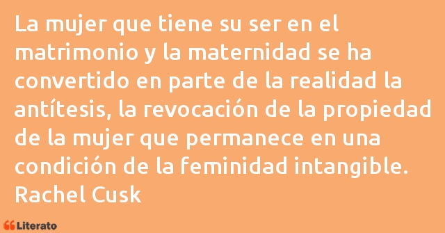 Frases de Rachel Cusk