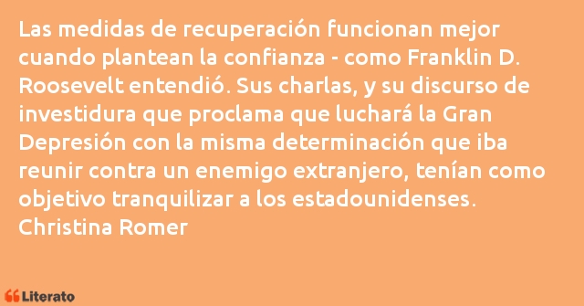 Frases de Christina Romer