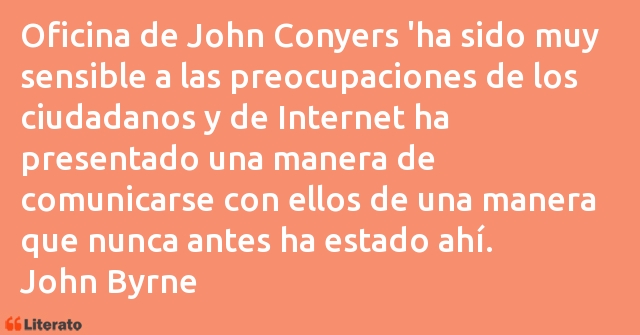 Frases de John Byrne