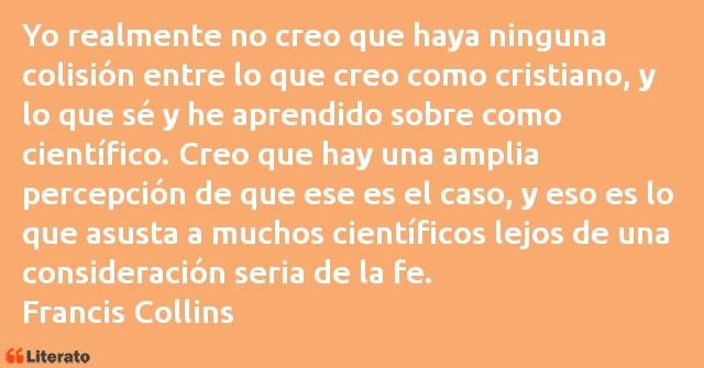 Frases de Francis Collins