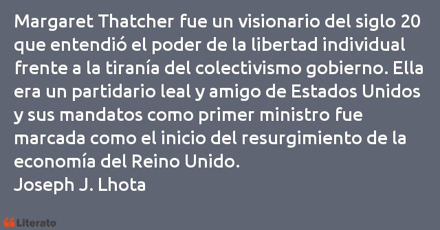 Frases de Joseph J. Lhota