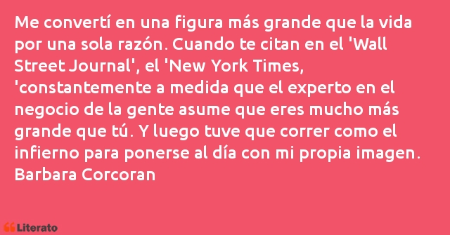 Frases de Barbara Corcoran