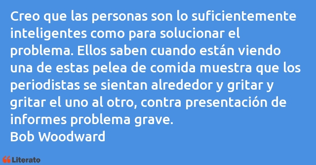 Frases de Bob Woodward