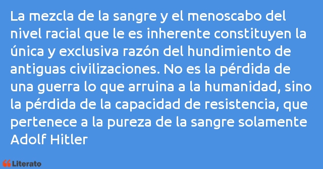 Frases de Adolf Hitler