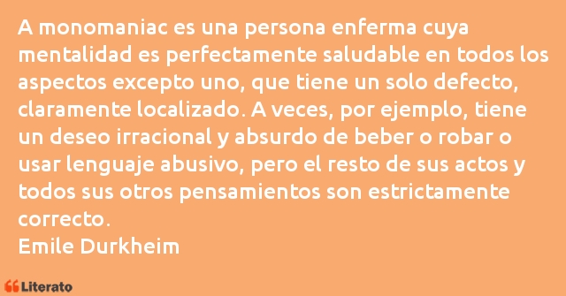 Frases de Emile Durkheim