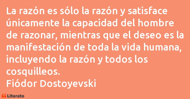 Frases de Fiódor Dostoyevski