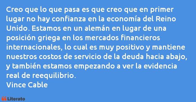 Frases de Vince Cable