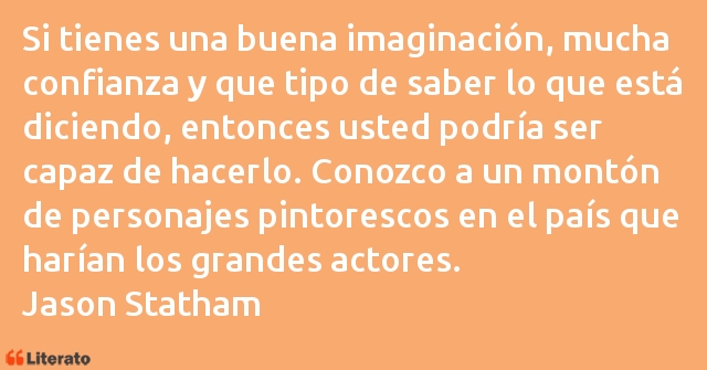 Frases de Jason Statham