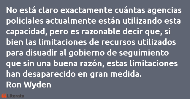 Frases de Ron Wyden