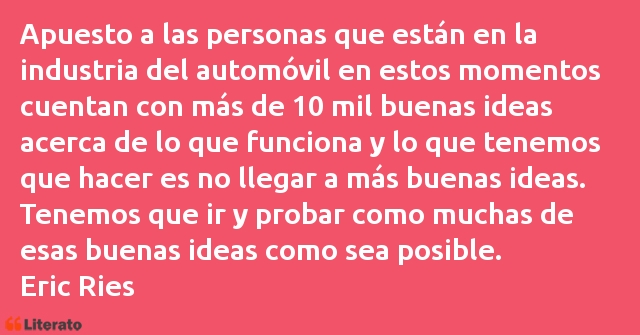 Frases de Eric Ries