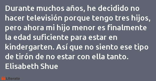 Frases de Elisabeth Shue