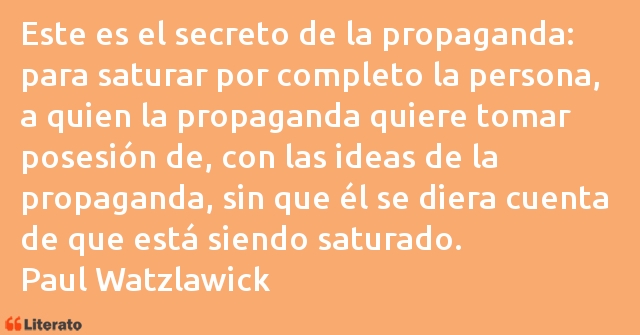 Frases de Paul Watzlawick