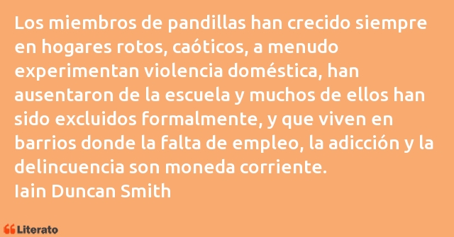 Frases de Iain Duncan Smith