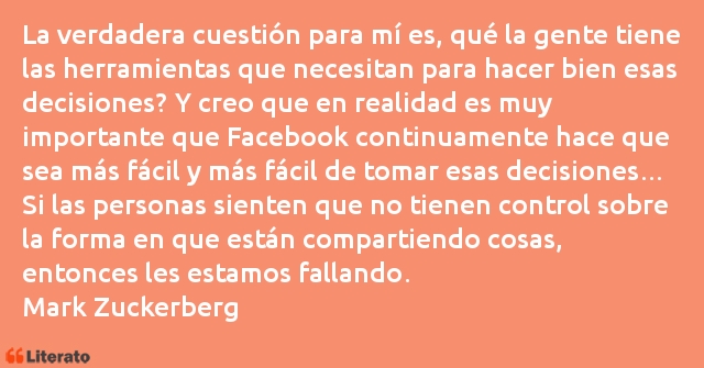 Frases de Mark Zuckerberg