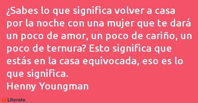 Frases de Henny Youngman