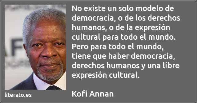 Frases de Kofi Annan