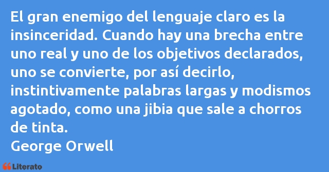 Frases de George Orwell